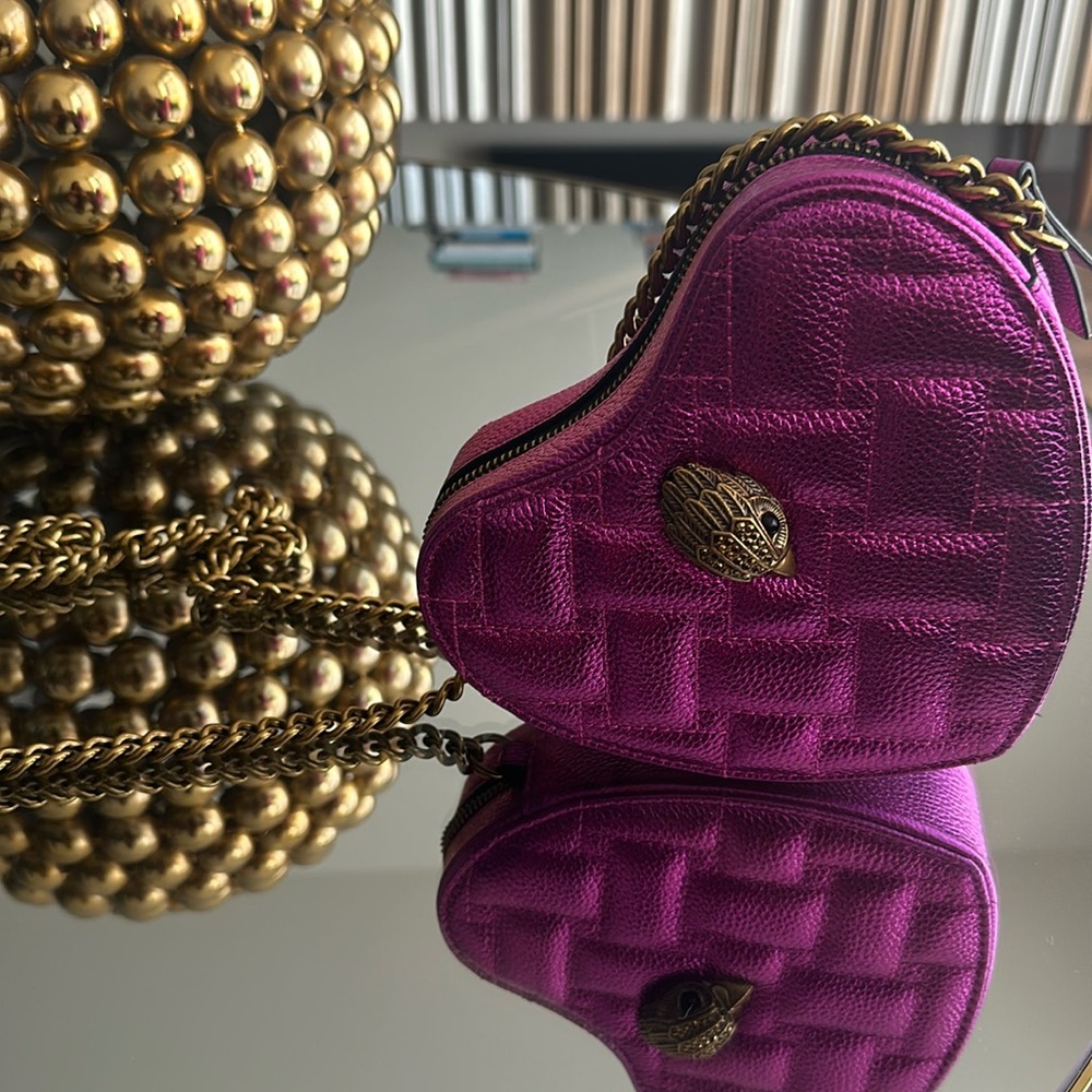Kurt Geiger heart shaped bag